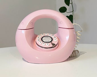 Vintage Cotton Candy Pink Donut Phone