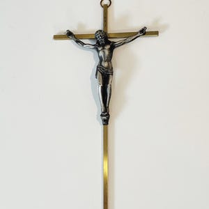 Brass Crucifix Wall Hanging