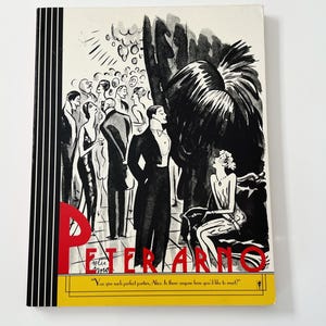 Vintage 1990 Edition Peter Arno New Yorker Cartoons Softcover Coffee Table Book