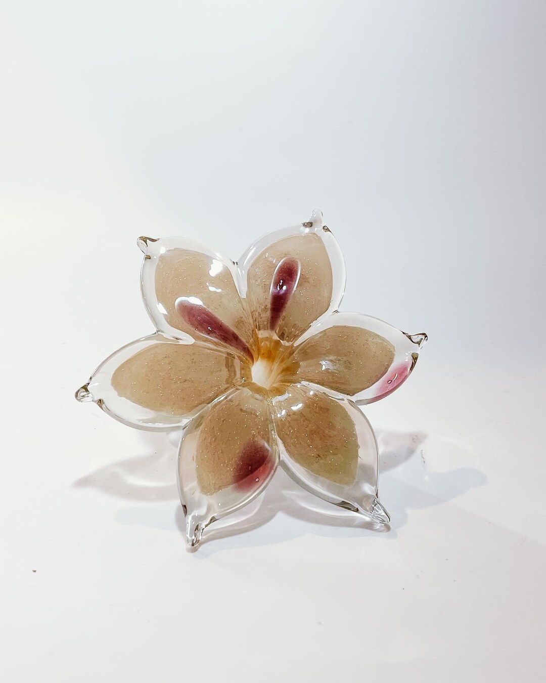 Murano Glass Flower Etsy