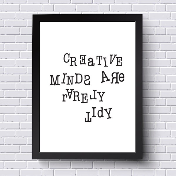 Creative Minds are Rarely Tidy