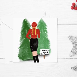 Kerst Feestkaart Briefkaart Feestuitnodiging Feestuitnodiging Bedankkaart Kerstkaart