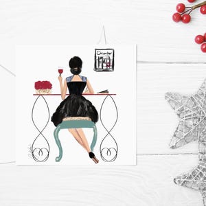 Kerst Feestkaart Briefkaart Feestuitnodiging Feestuitnodiging Bedankkaart Kerstkaart