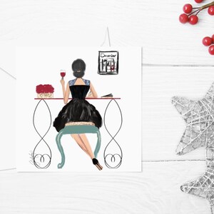 Kerst Feestkaart Briefkaart Feestuitnodiging Feestuitnodiging Bedankkaart Kerstkaart