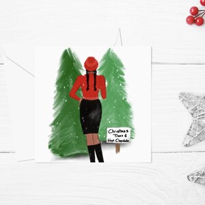 Kerst Feestkaart Briefkaart Feestuitnodiging Feestuitnodiging Bedankkaart Kerstkaart