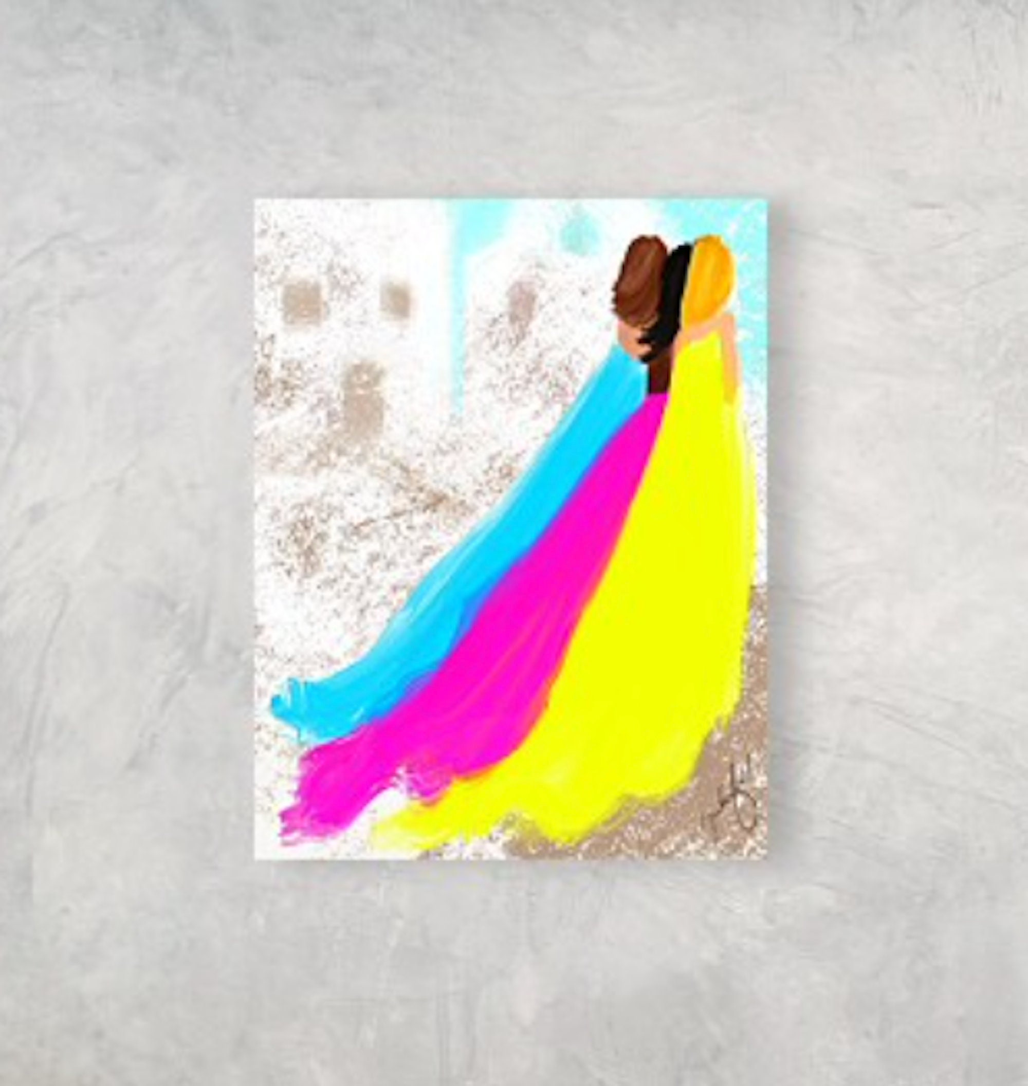 Paint Party Printable Paint Party Template Pre-drawn Canvas Template ...