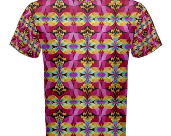 Flying Rainbow Lasagne cotton t-shirt