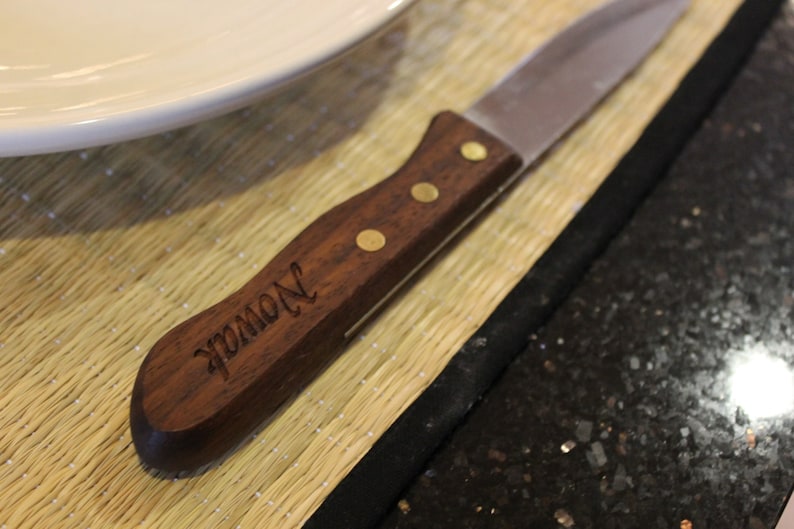 Personalized Steak Knives Etsy