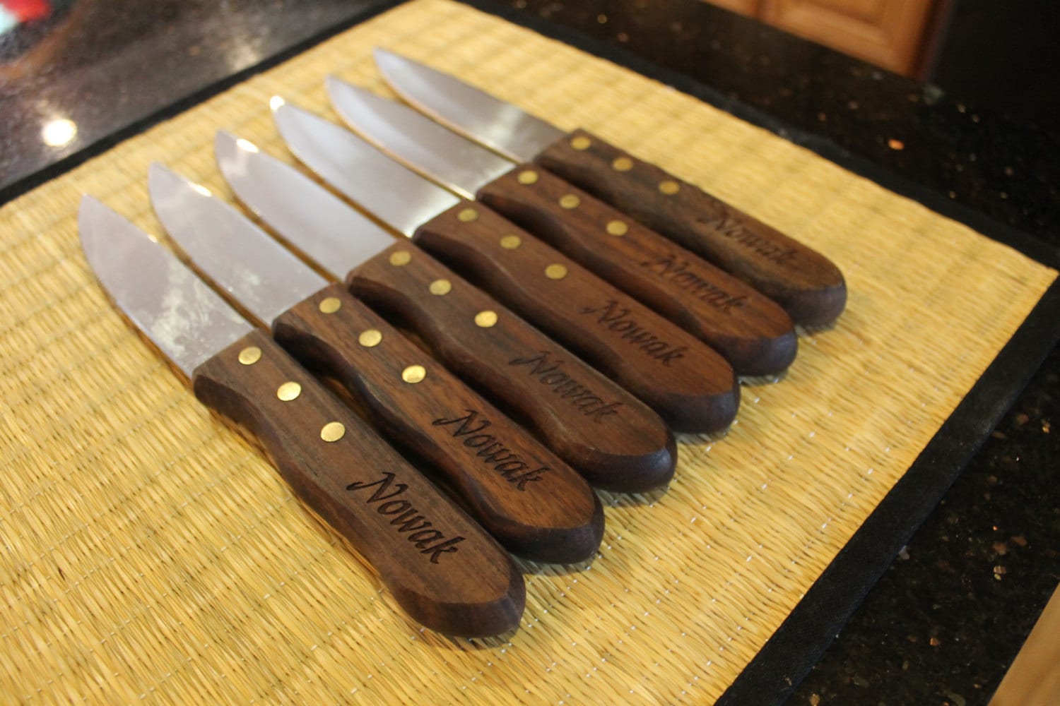 Personalized Steak Knives Etsy
