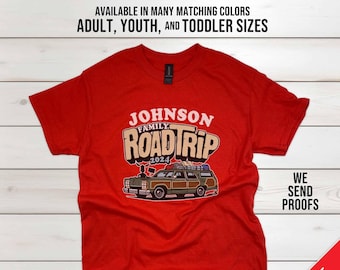 Custom Griswold Family Road Trip 2025 T-Shirt, Funny Vacation Matching Group Tees