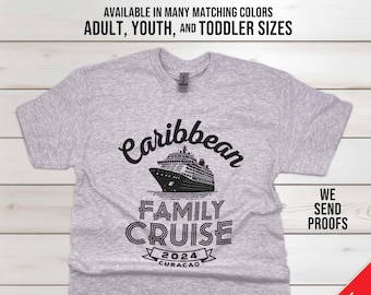 Custom Family Cruise Vacation Shirts: Personalized 2025 Tees, Matching Group Cruise T-Shirts