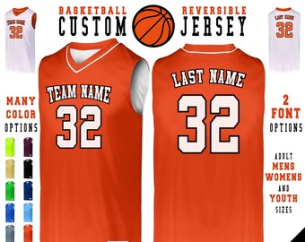  Custom Basketball Jersey Shorts with Team Name Number Logo,  Personalized Uniform for Men/Women/Youth : Clothing, Shoes & Jewelry