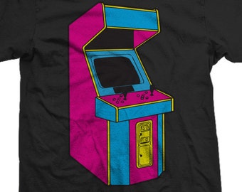 Stand Up, Old School Arcade Game (CMYK)