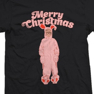 Ralphie Pink Bunny Costume A Christmas Story T-shirt