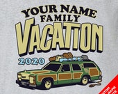 Custom Family Vacation 2021 Shirts with the Griswold Station Wagon