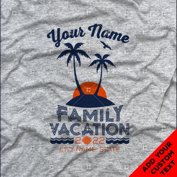 de vacaciones familiares personalizadas la playa - Etsy México