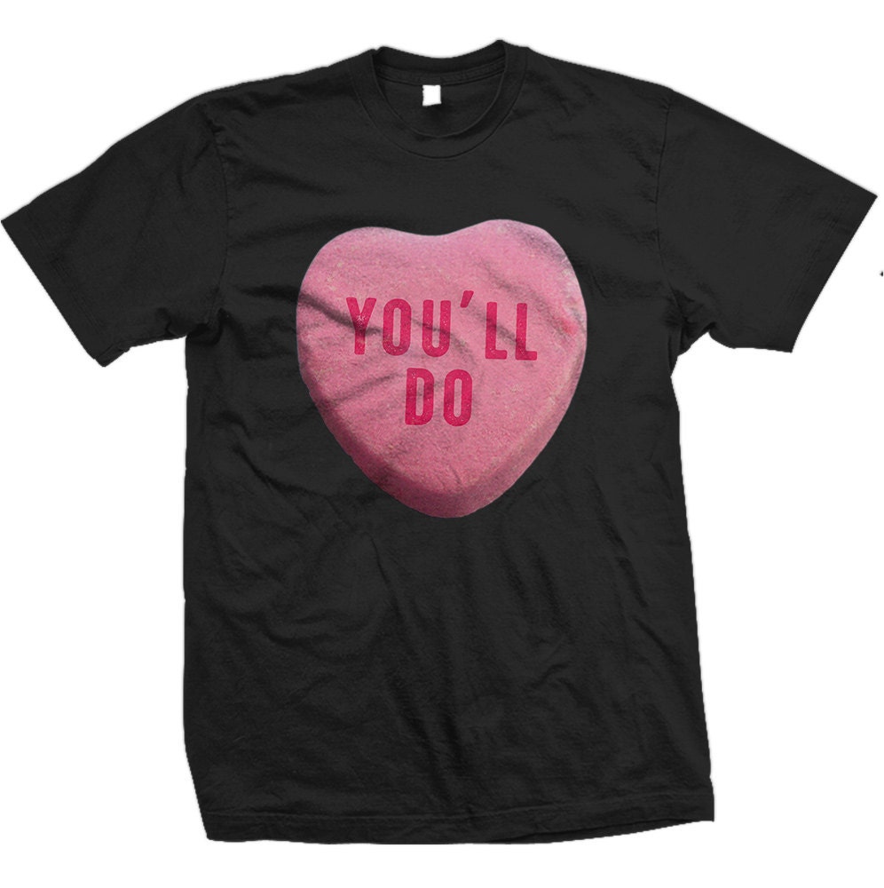LOTSYOU☆THE FRIEND HEART CANDY Tee Valentine's Day Candy Hearts Conversation Youth's T-Shirt