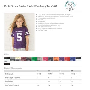 Custom Vintage Football Jersey T-Shirts – Personalize Name, Number & Team Design – Family Matching Retro Fan Tee in All Kids and Adult Sizes