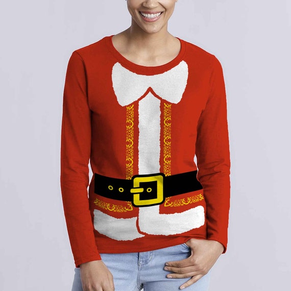 Womens Grandma Claus T-Shirt Matching Christmas Costume Shirt T-Shirt Womens Grandma Claus T-Shirt Matching Christmas Costume Shirt T-Shirt