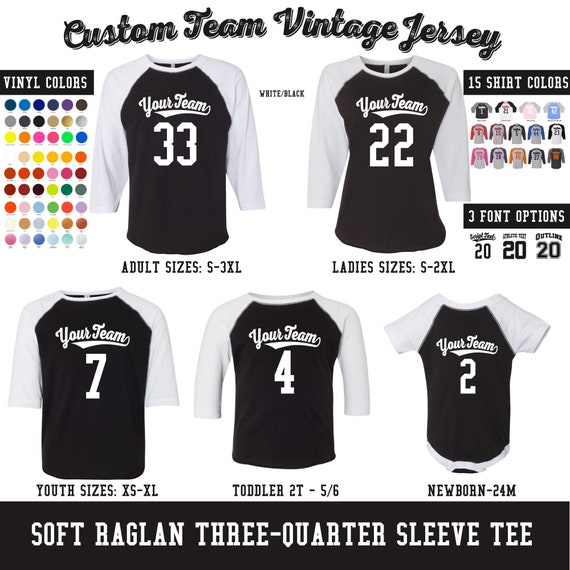 custom family baseball jerseys