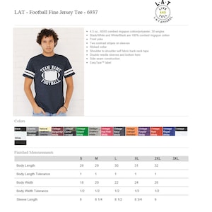 Custom Vintage Football Jersey T-Shirts – Personalize Name, Number & Team Design – Family Matching Retro Fan Tee in All Kids and Adult Sizes