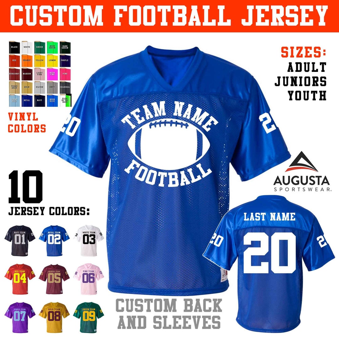 Soccer Jersey Template For Football Club Or Sportswear Uniforms Front And  Back Shots Available Ready For Customization Logo And Name Easily To Change  Colors And Lettering Styles In Your Team Stock Illustration 