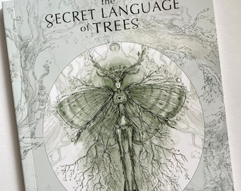 The Secret Language of Trees - signed book - graphic novella - nature spirits - streaming songs