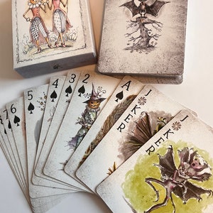 Carte da gioco Halloween Dreams ~ 54 carte da collezione premium completamente illustrate
