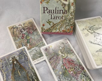 PAULINA TAROT - Künstler Paket - 78 signiertes Kartendeck von Paulina Fae - die offiziellen Karten direkt von der Künstlerin / Autorin