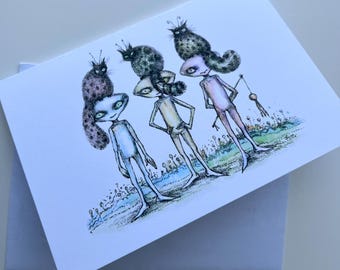 Art Note Cards: Blank Inside - Enchanted Art