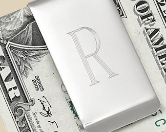 Personalized Mens Money Clip - Unique Groomsmen's Gift