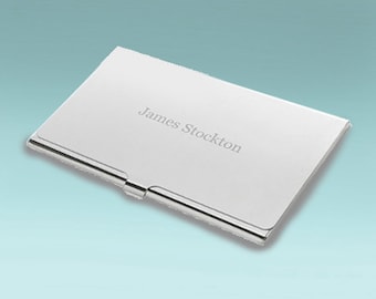 contemporary silver business card holder its not just business make it personal with engraving what an cool graduation gift - Engraved Business Card Holder contemporary silver business card holder its not just business make it personal with engraving what an cool graduation gift - Engraved Business Card Holder