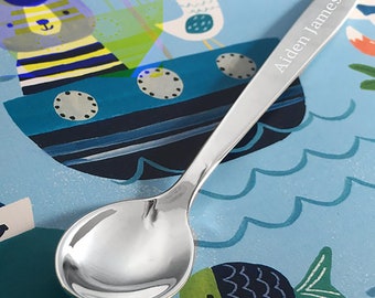 pure silver baby spoon