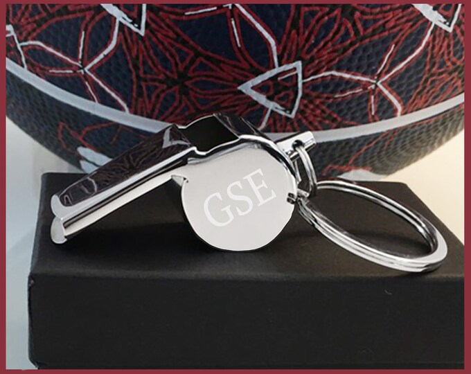 Coaches Whistle Sports Whistle Whistle Key Ring Personalized Whistle