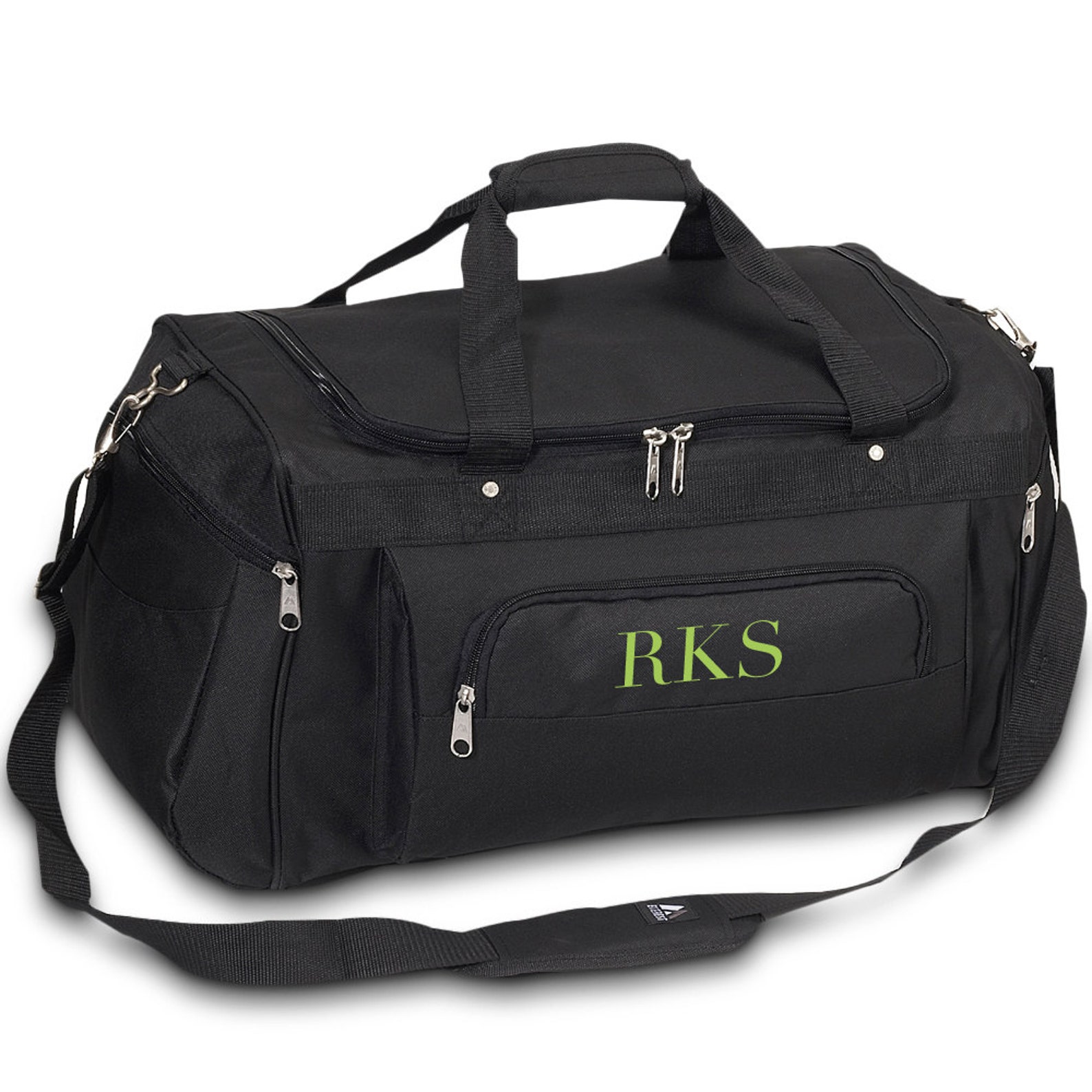 Personalized Sport Duffle Bag Embroider Your Initials or Etsy