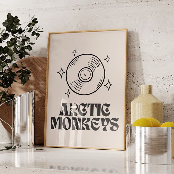 Arctic Monkeys - Arctic Monkeys Poster - Arctic Monkeys Poster Download - Arctic Monkeys Consert Poster - Poster Print, Art, Alex Turner