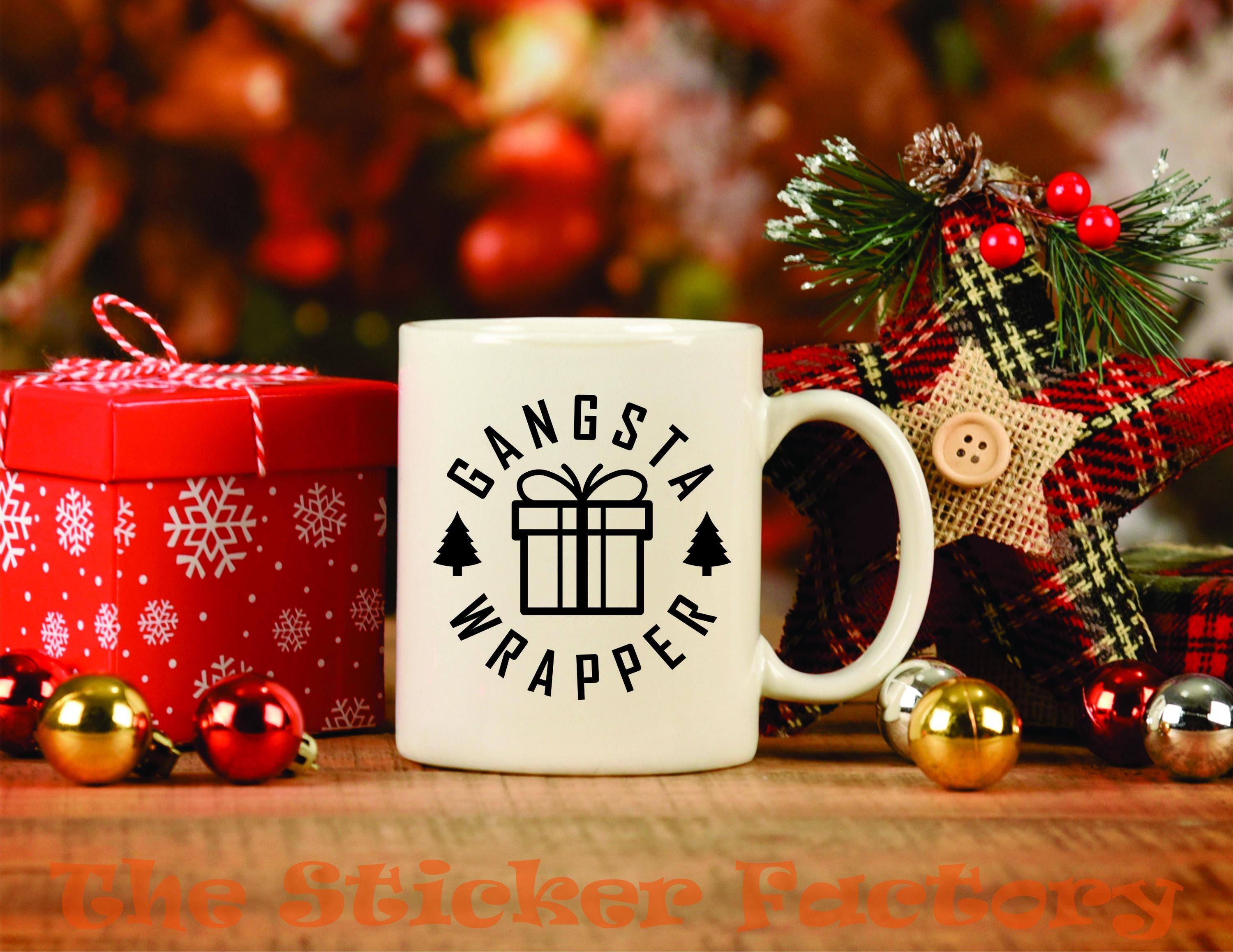 Gangsta Wrapper SVG - Digital Download - Funny Christmas Present Shirt ...