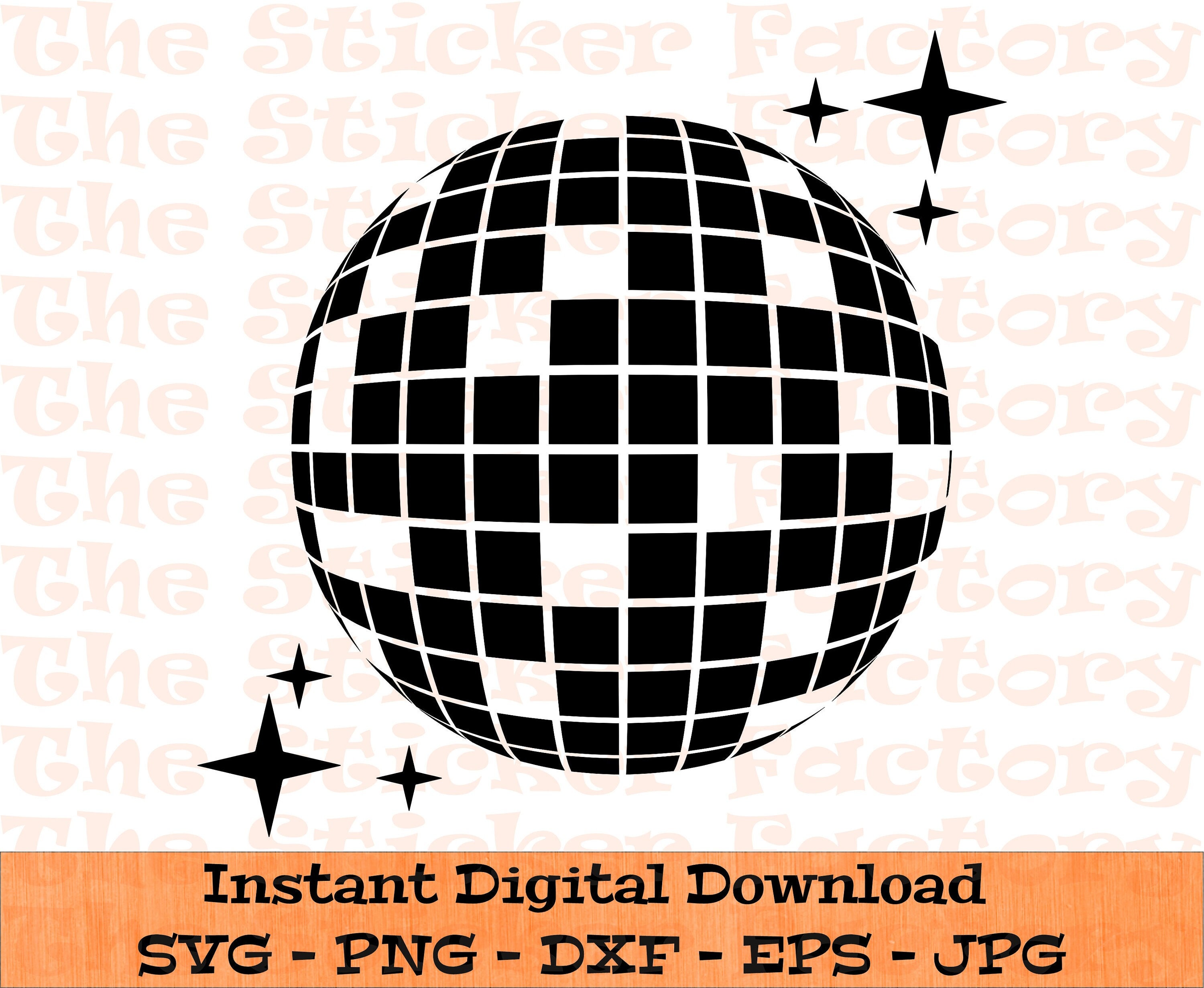 Disco ball stickers collection Stock Vector by ©robertosch 1588521