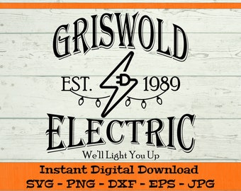 Griswold Electric SVG - Digital Download - Christmas Vacation Shirt svg, Clark, Funny Christmas Clipart File for Cricut svg dxf png eps jpg