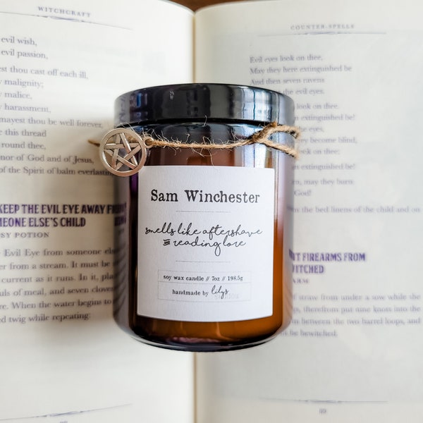 Sam Winchester Candle | Supernatural Collection