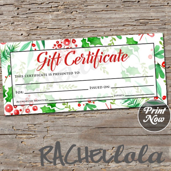 Avon Gift Certificate Etsy
