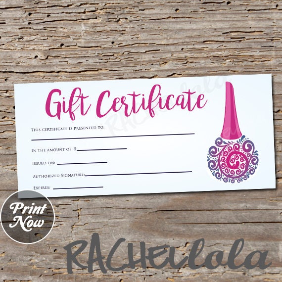 Featured image of post Pedicure Gift Certificate Template Free The spa pedicure is different from normal pedicure that is focused entirely on foot and nails