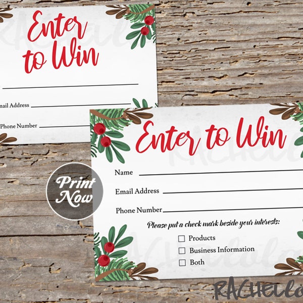 Door Prize Ticket Printable - Etsy