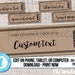 Editable Custom Printable Kraft Coupon Template, Gift Certificate ...