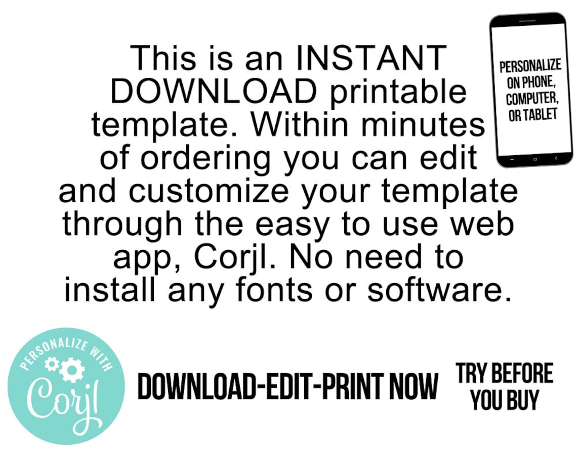 Editable Custom Printable Kraft Coupon Template Gift Etsy