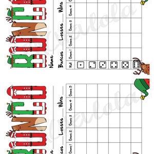 Christmas Bunco Score Card Score - Il 300x300.4117328486 Qol5