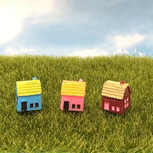 One Tiny Fairy or Gnome House, Doll Toy House, Miniature Garden Decor