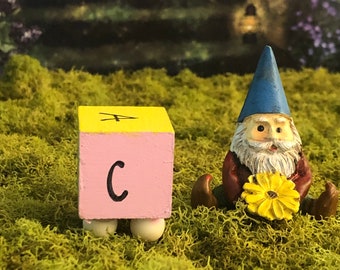 miniature alphabet blocks