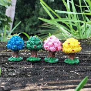 Fairy Garden Tiny Trees,  Miniature Trees, Micro Trees, Fairy Accessories