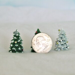 Tiny Christmas Tree, Miniature Garden, Holiday Decor image 8